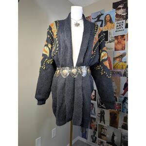 Vintage Chunky 80s Cardigan